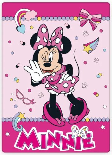 Disney Minnie egeres gyerek takaró – 100x140 cm