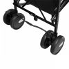 Lionelo Elia Oslo sport babakocsi - Black/White