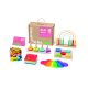 Tooky Toy Montesszori fa játék oktató box - TK754