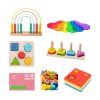 Tooky Toy Montesszori fa játék oktató box - TK754