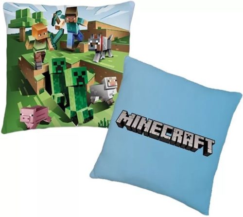 Minecraft Explor párna, díszpárna 40x40 cm